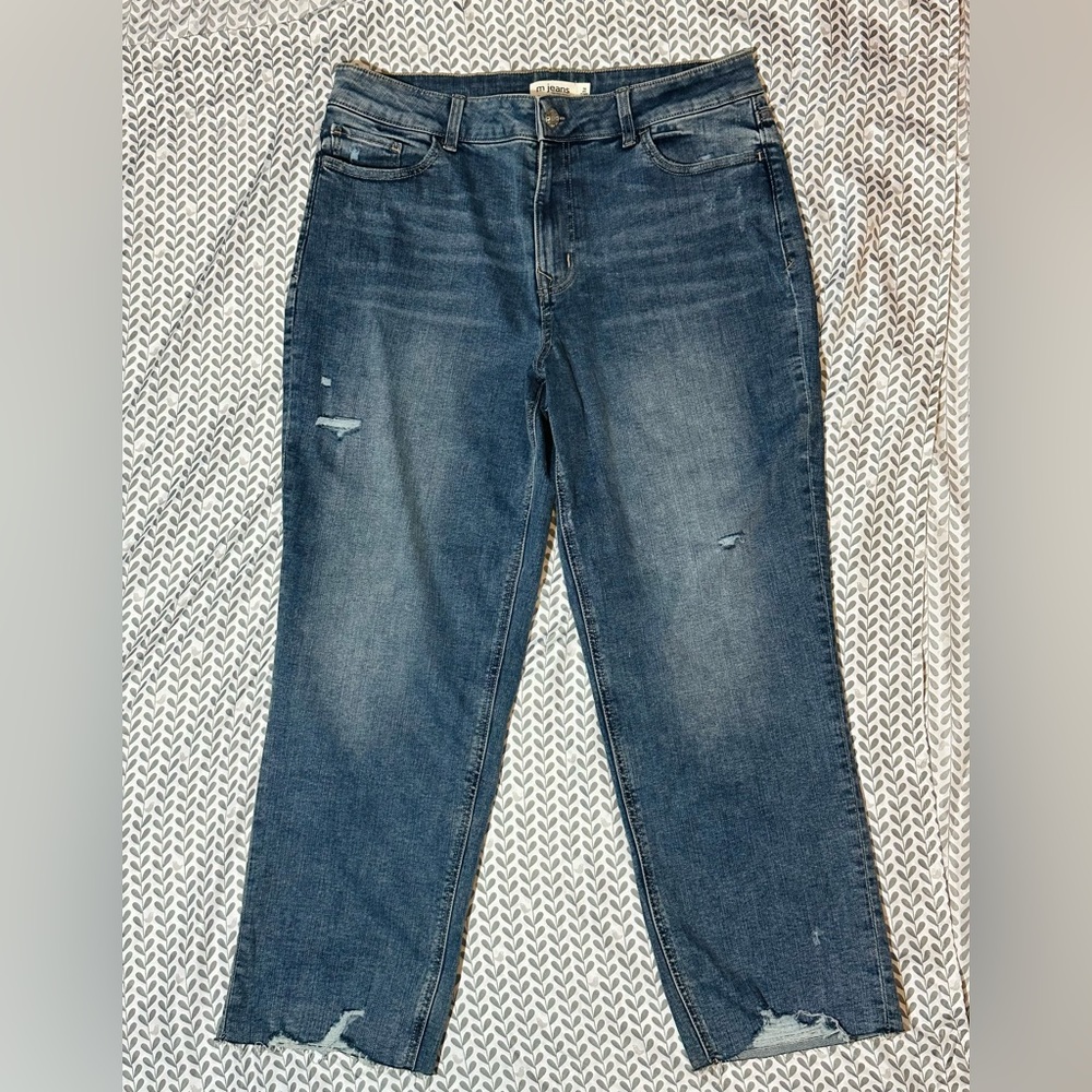 GUC straight cut ankle jeans